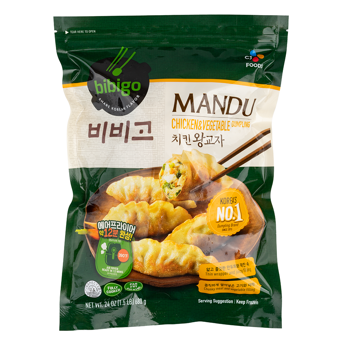 CJ Bibigo King Gyoza Chicken