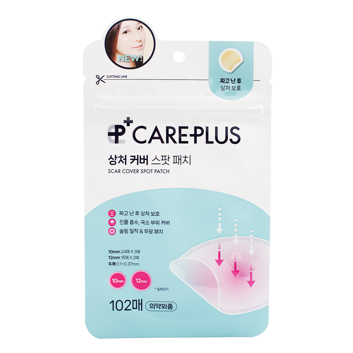 OLIVE YOUNG Acne Patches 72+30pcs