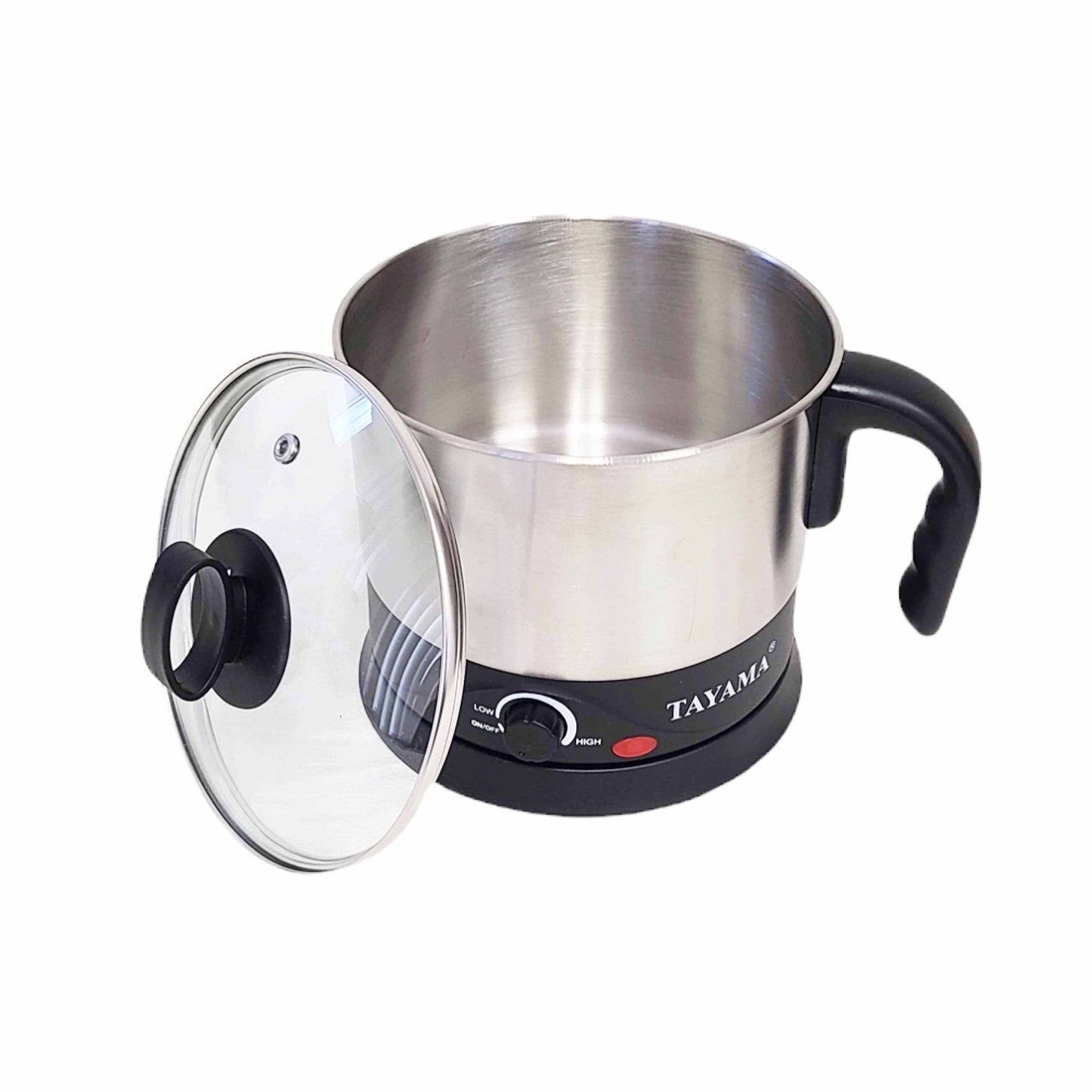 Tayama® 1.0L Stainless Steel Noodle Cooker & Water Boiler with Detachable Base