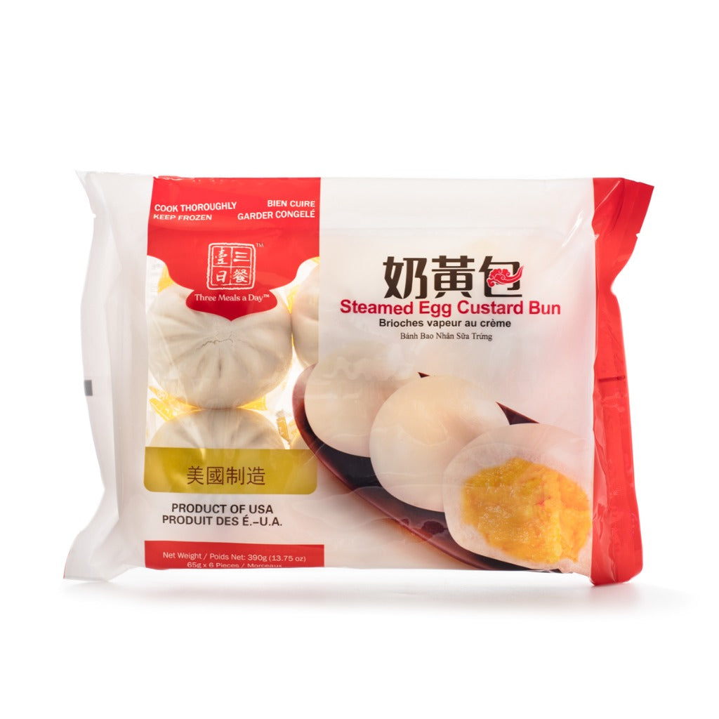 Three Meals a Day Custard Bun 390.00 g