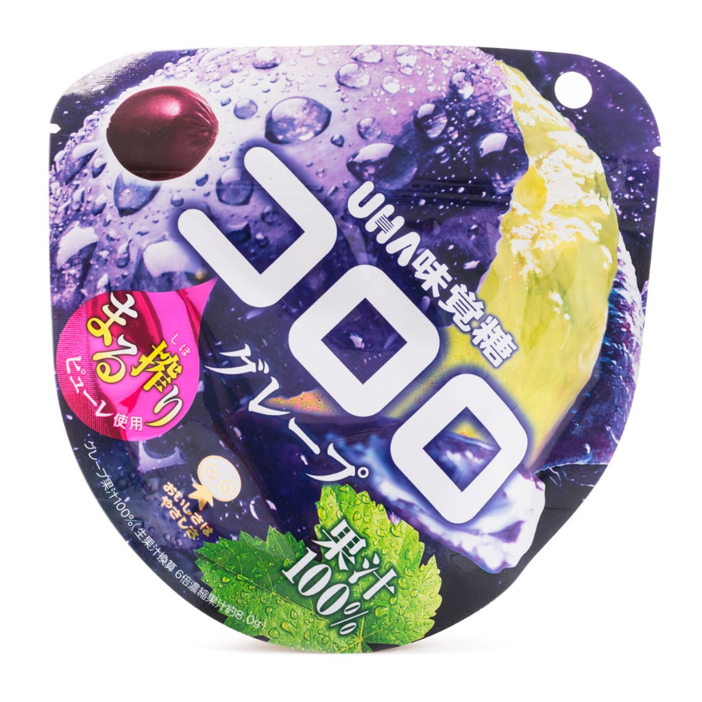 UHA Kororo Gummy Candy, Grape