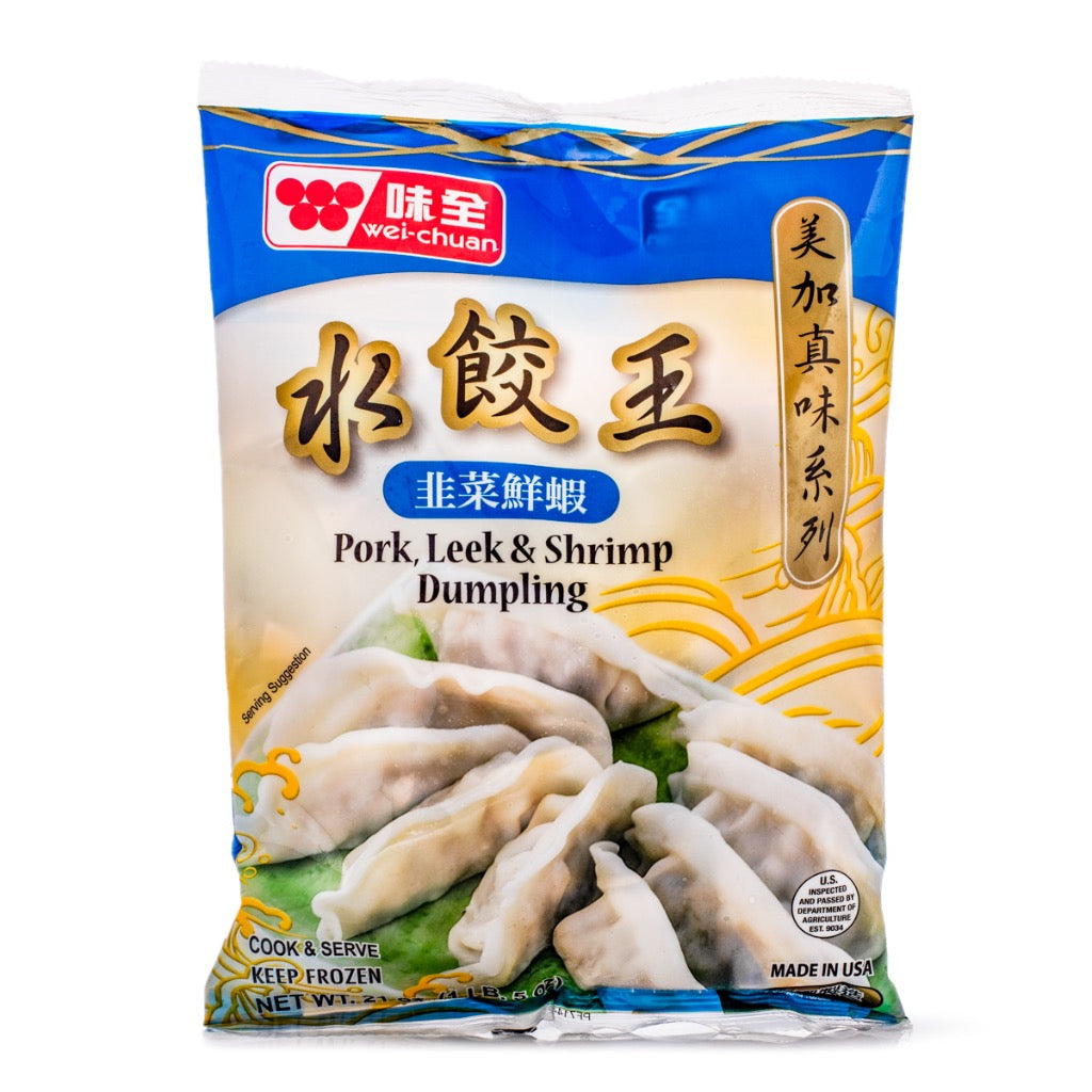 Wei-Chuan Pork, Leek and Shrimp Dumplings, Frozen 21.00 oz