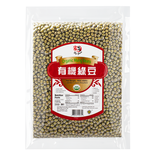 [Big Green] Organic Green Bean 454g x 1bag