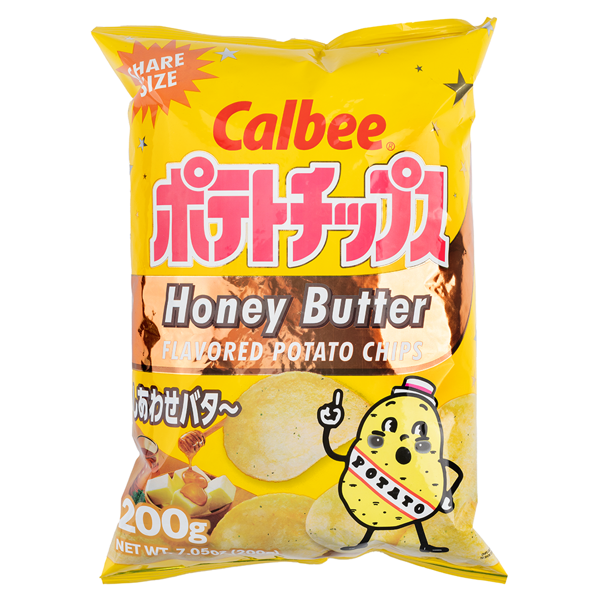 Calbee Potato Chips Mega Honey Butter