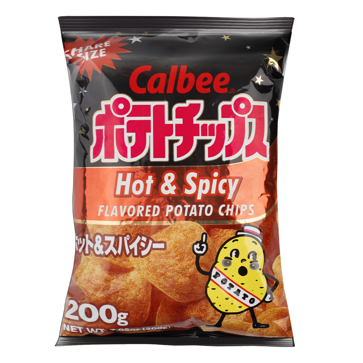Calbee Potato Chips Mega Hot&Spicy