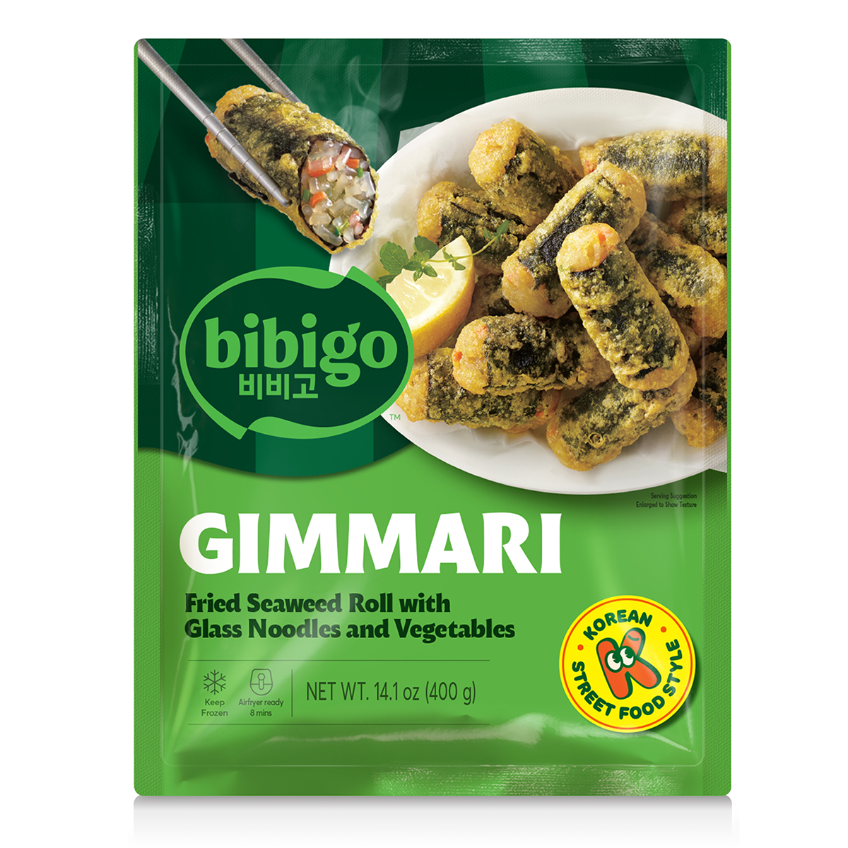 CJ Bibigo Fried Crispy Seaweed Roll 400G