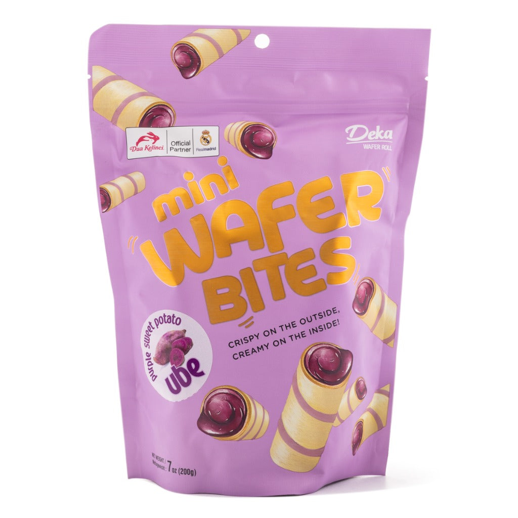 Deka Mini Ube Cream Wafer Bites
