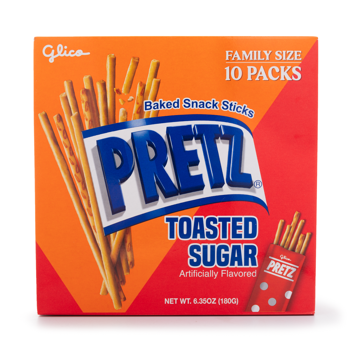 Glico Pretz Party Pack Toasted Sugar