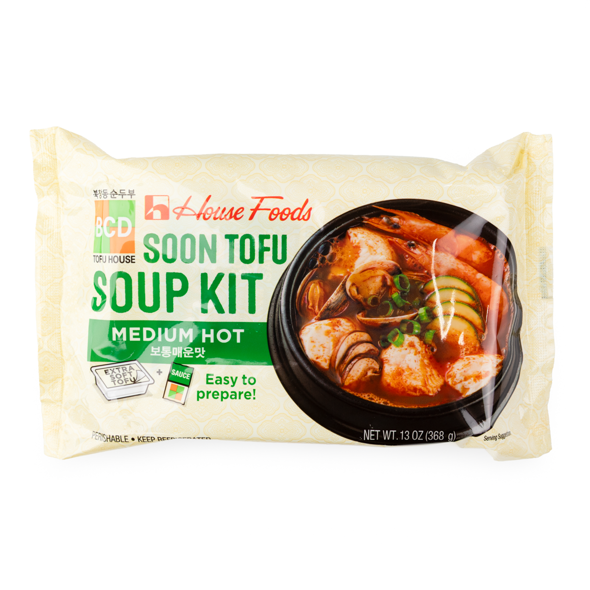 House BCD Tofu Med Hot