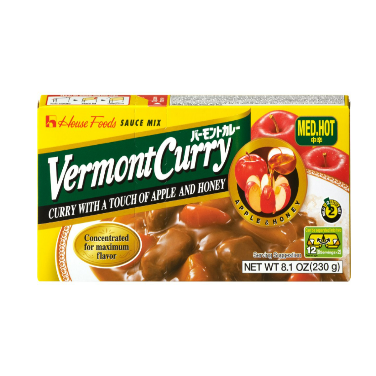 House. Vermont Curry Med Hot