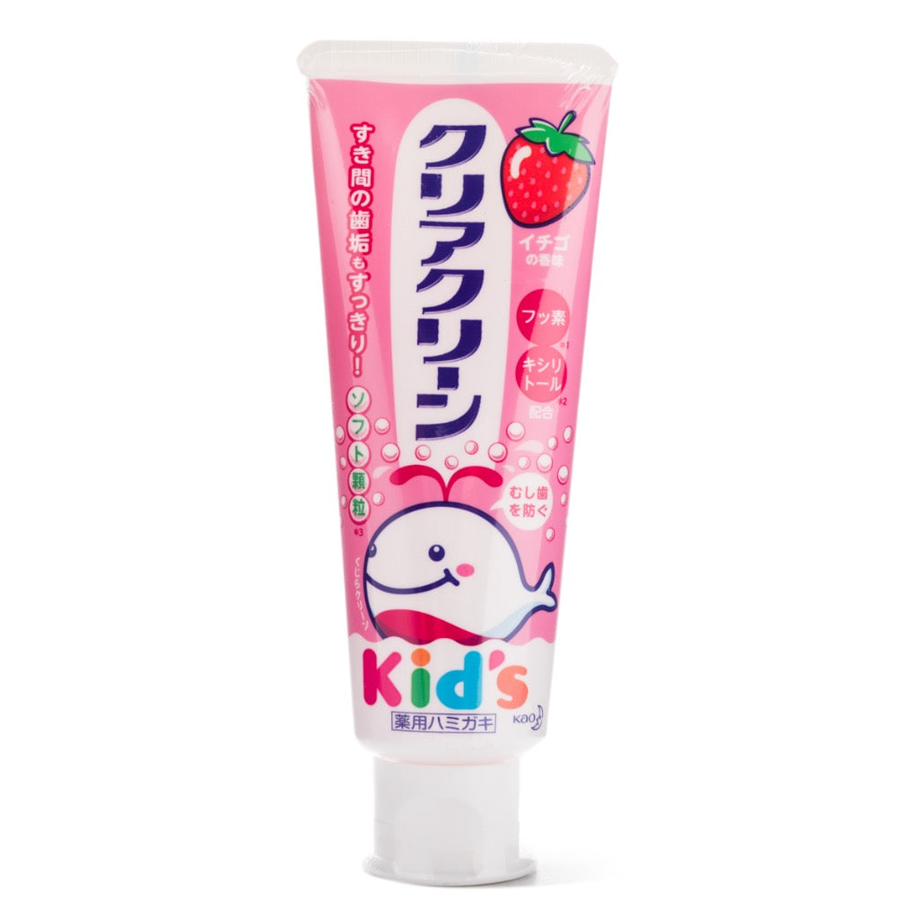 Kao Clear Clean Kid's Toothpaste, Strawberry