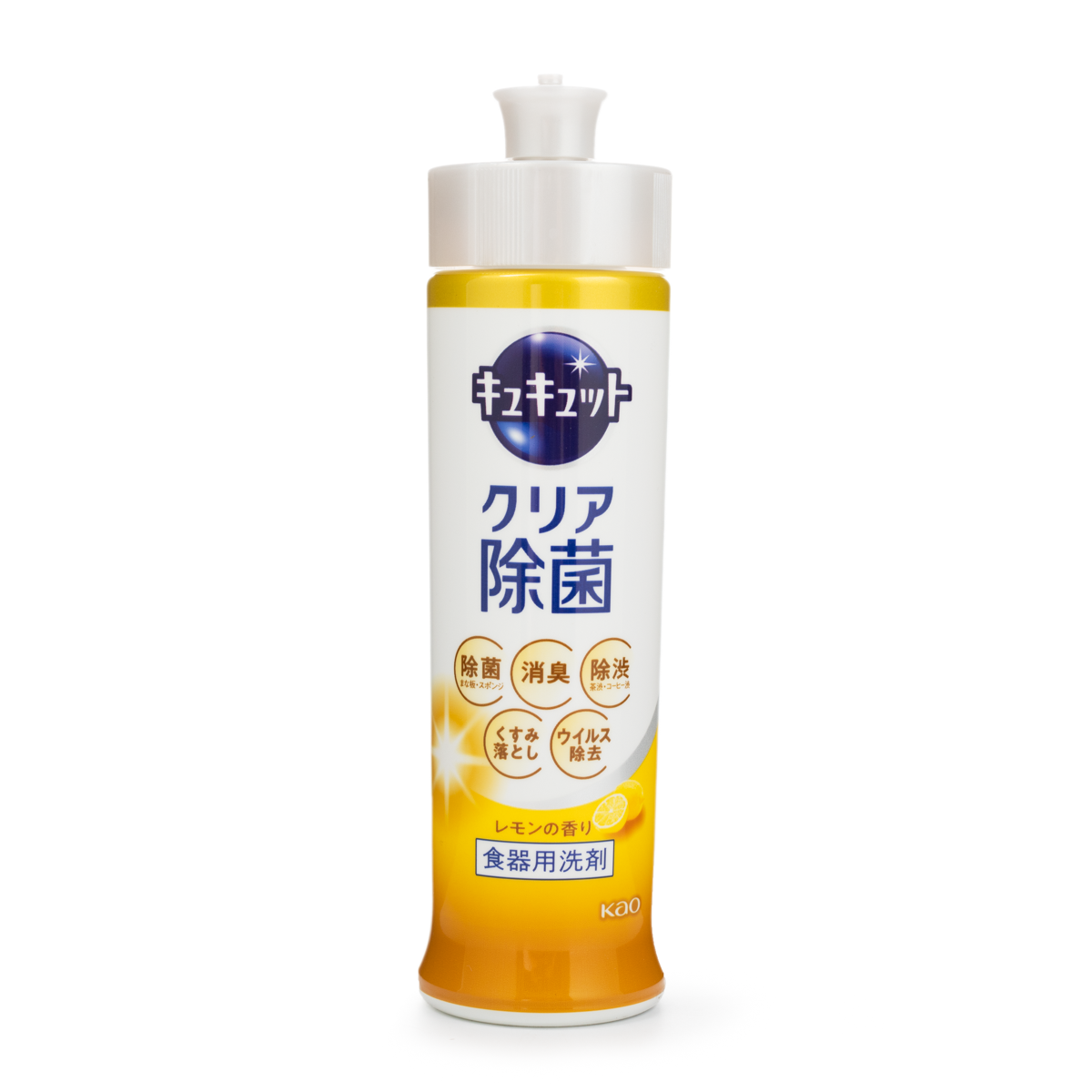 KAO CUCUTI Fruit and Vegetable Dishwashing Liquid Lemon Scent