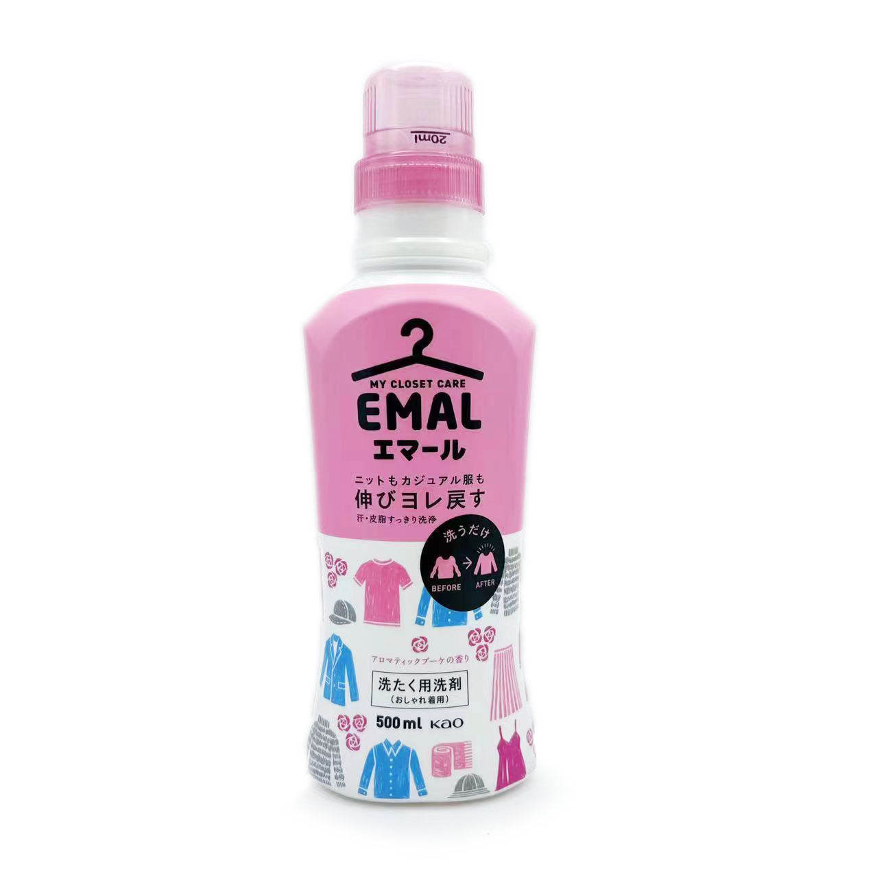 KAO Kao Silk & Cashmere Anti-Shrink & Color Care Unisex Laundry Detergent #Flower Fragrance