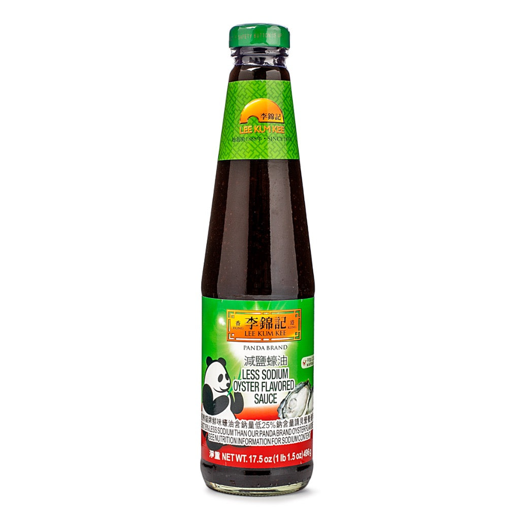 LKK Panda Less Sodium Oyster Sauce 17.5oz