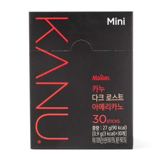 [Maxim] Kanu Dark Mini Instant Coffee 27g x 30ct