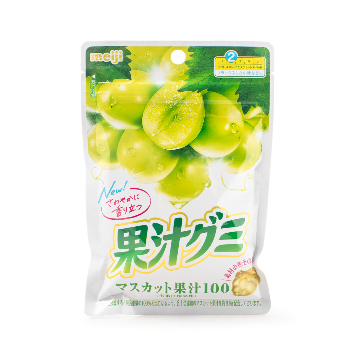 Meiji Kajyu Gummy Muscat