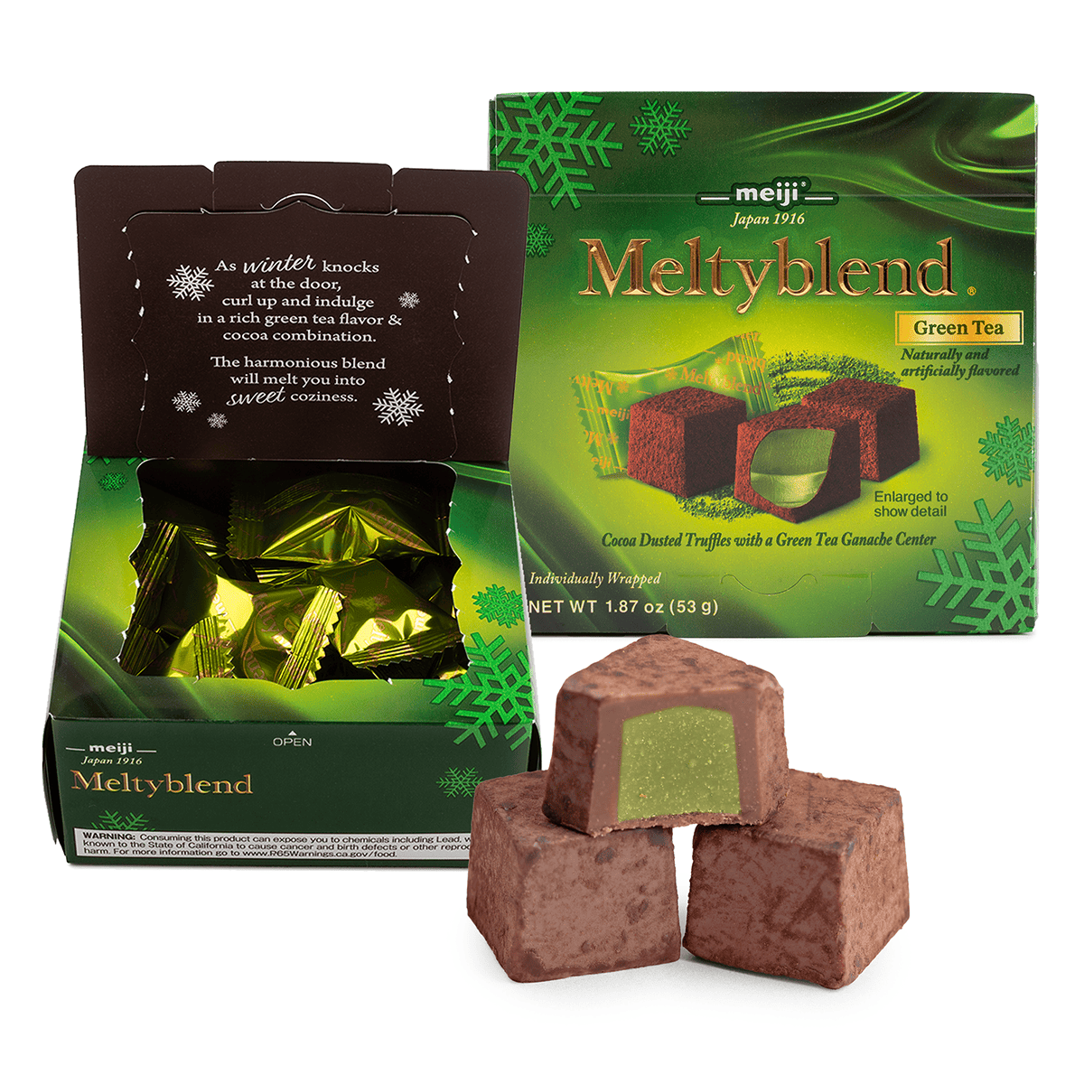 Meiji Meltyblend Chocolate Green Tea