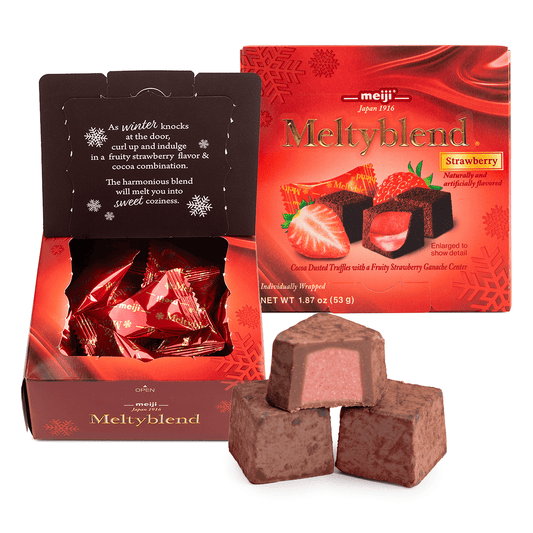 Meiji Meltyblend Chocolate Strawberry