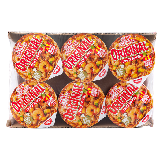 Nissin Cup Noodle Bowl Original 6P
