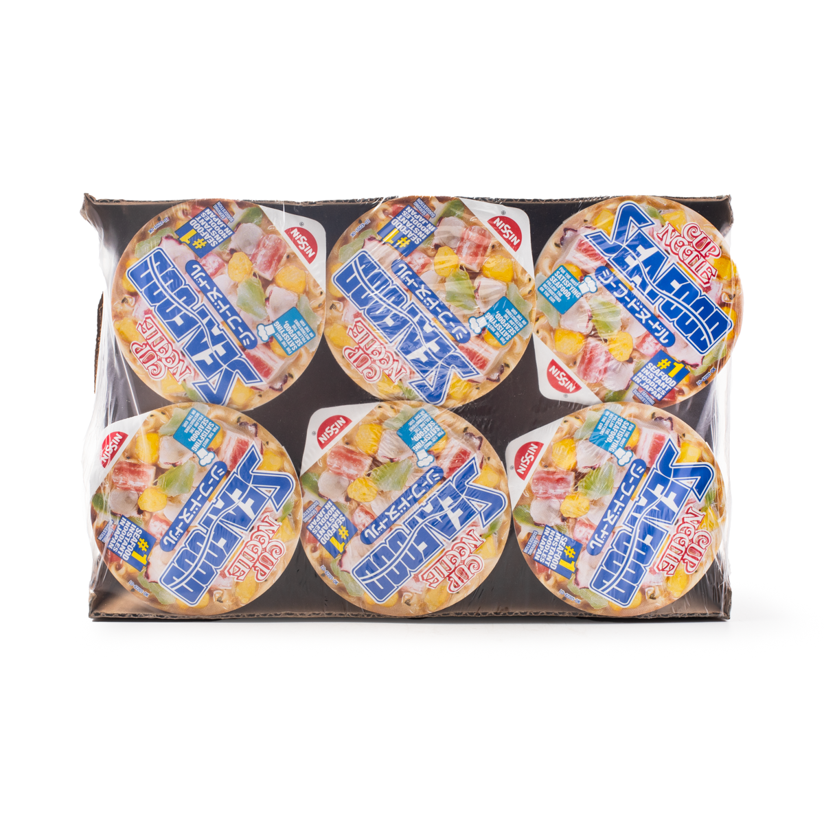 Nissin Cup Noodle Bowl Seafood 6P