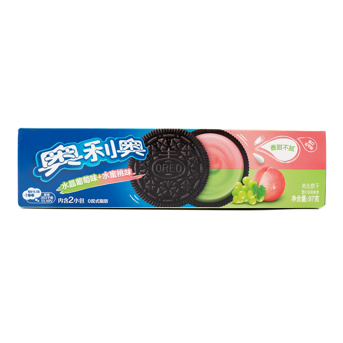 Oreo Crystal Grape Peach Biscuit
