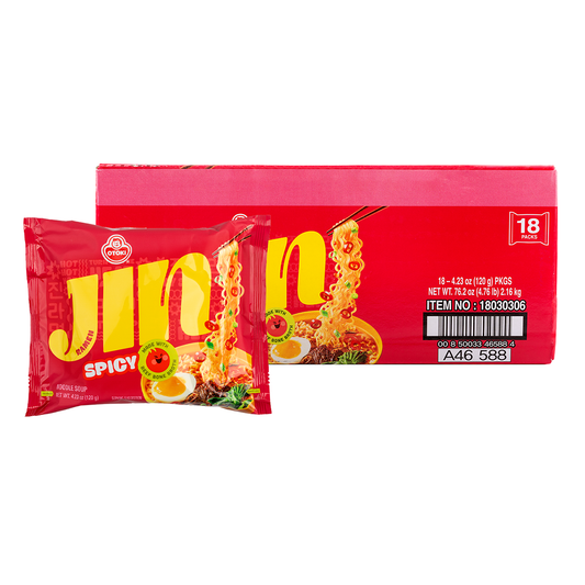 OTTOGI JIN RAMEN SPICY 18PK