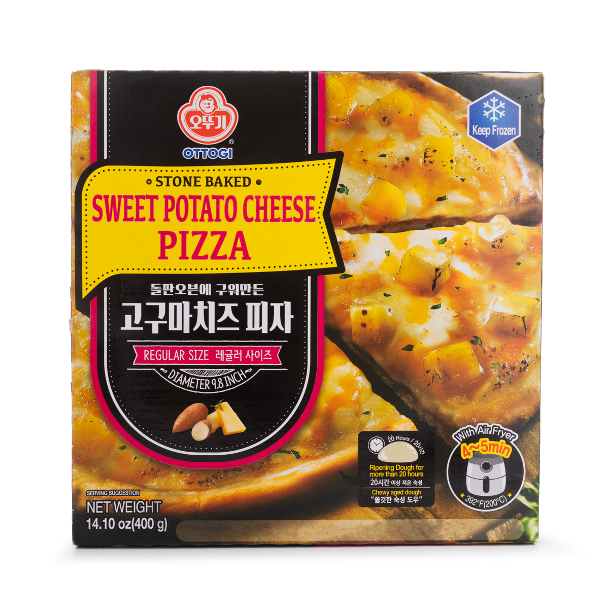 OTTOGI SWEET POTATO CHEESE PIZZA 400g