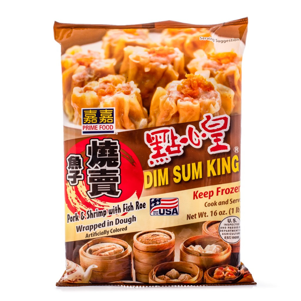 Prime Food Dumpling Wrapped with Pork, Shrimp, and Fish Roe Filling, Frozen 16ct 16.00 oz
