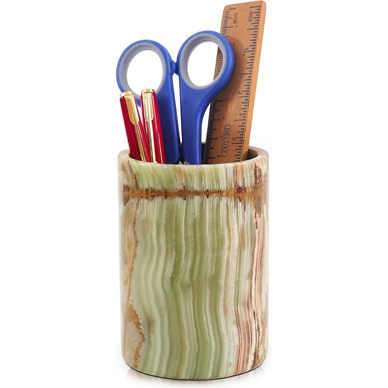 Radicaln Marble Stationary Holder, Green