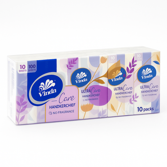 Vinda Ultra Care Handkerchief 10 packs(10 sheet）