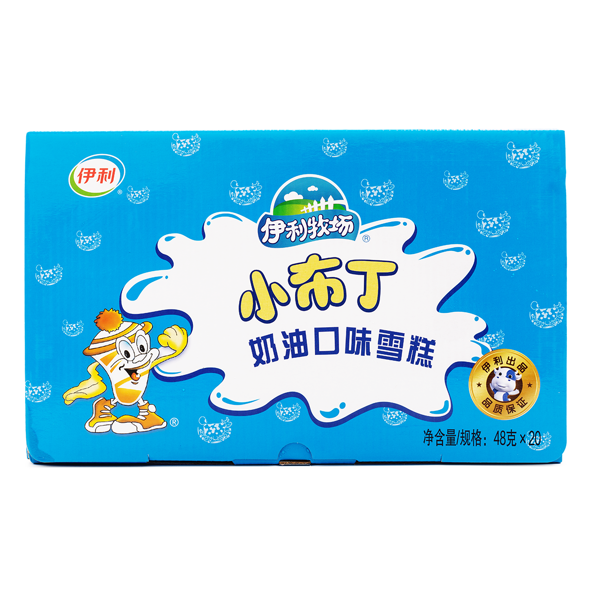 YILI Little Pudding Creamy Milk Dessert Bar   20pc